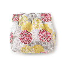 ギャザーポーチ　百夜草