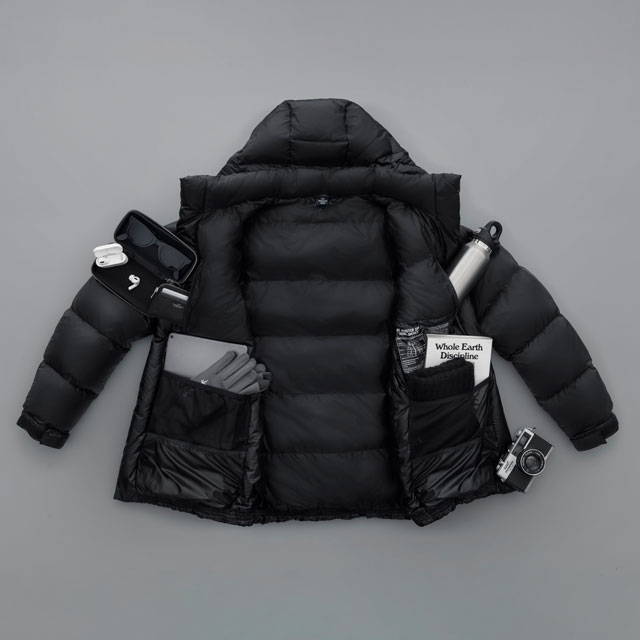 THE MONSTER SPEC R DOWN JACKET BLACK