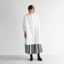 タイプライタークロスロングシャツ