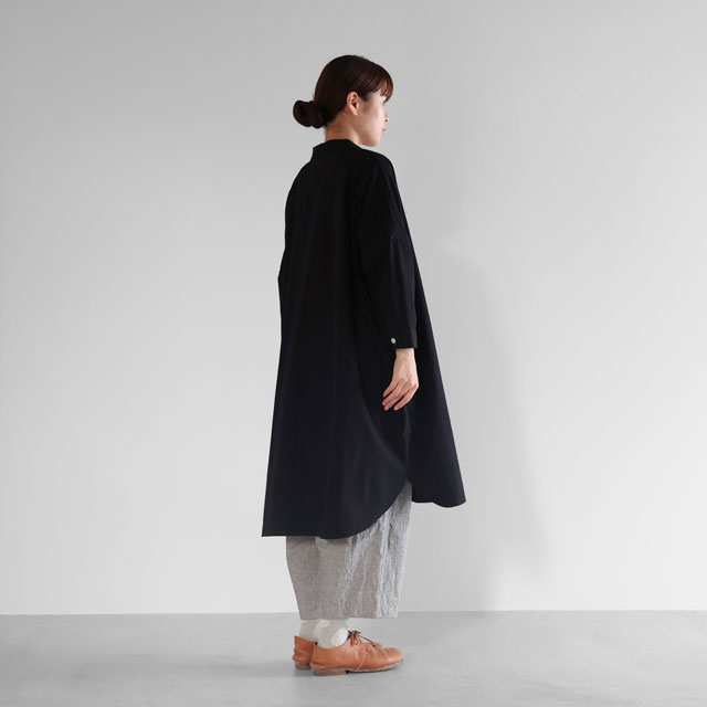 タイプライタークロスロングシャツ 200　白 ユニセックス