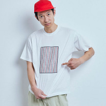 布ぬのTシャツ　メンズ　会津木綿