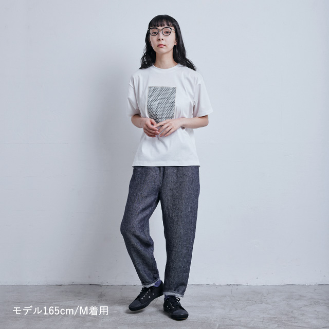 布ぬのTシャツ ラッセル編み｜衣料品｜中川政七商店 公式サイト