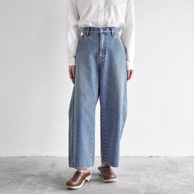 【WEB限定】SETTO PANEL JEANS　ライトインディゴ