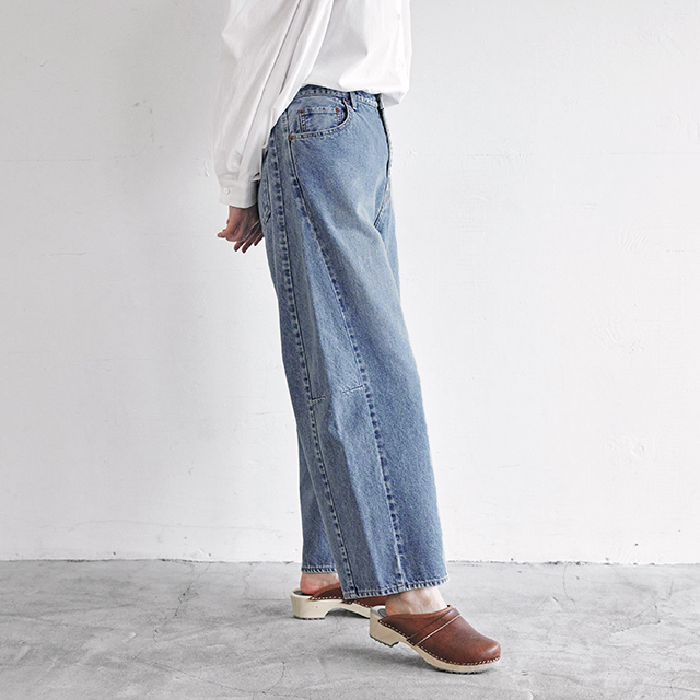 【WEB限定】SETTO PANEL JEANS　ライトインディゴ