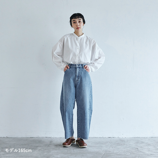 【WEB限定】SETTO PANEL JEANS　ライトインディゴ