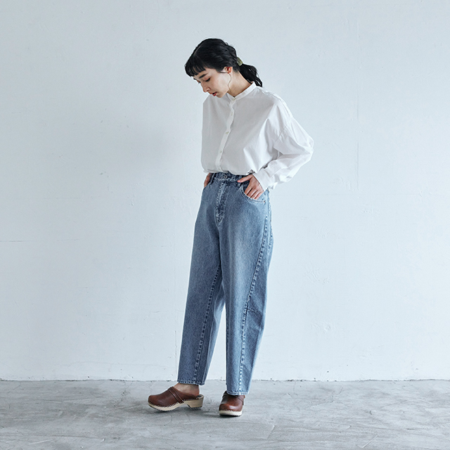 【WEB限定】SETTO PANEL JEANS　ライトインディゴ