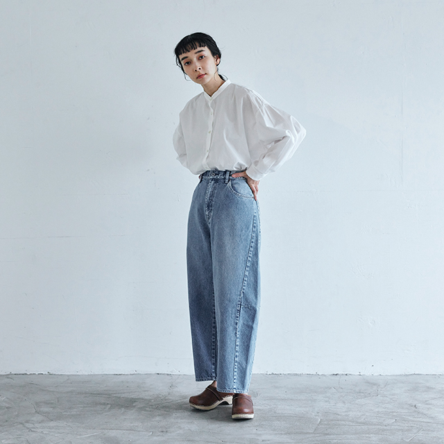 【WEB限定】SETTO PANEL JEANS　ライトインディゴ