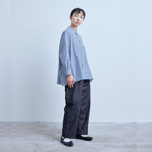 【WEB限定】SETTO UTILITY　SUWD　デニムワイドストレートパンツ