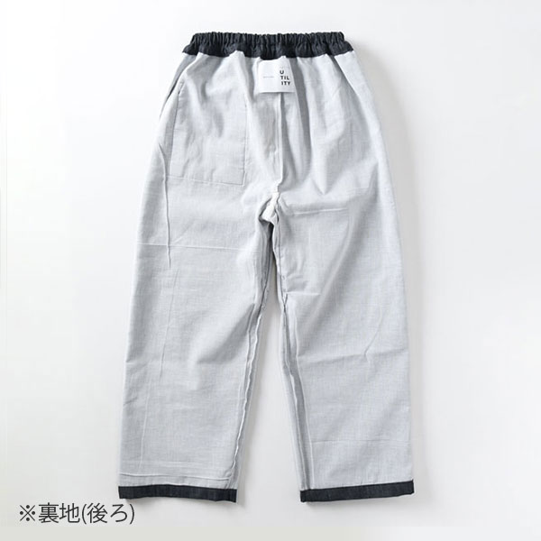 【WEB限定】SETTO UTILITY　SUWD　デニムワイドストレートパンツ