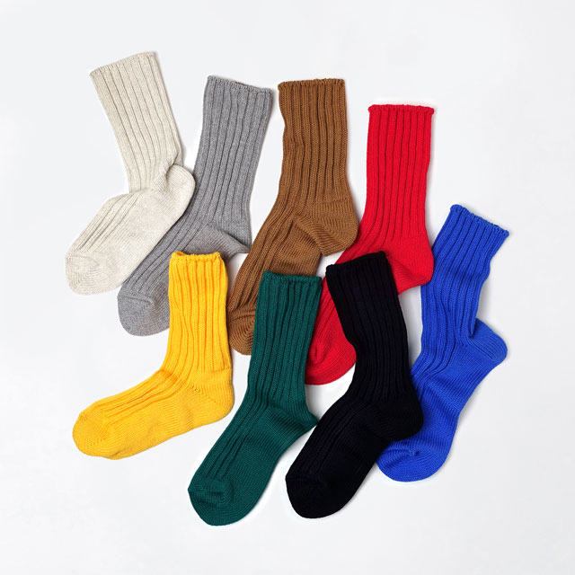 SOCKS Puffy 205　ブルー S