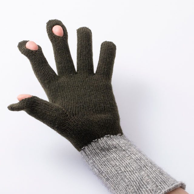 GLOVES　M 203　forestgreen M