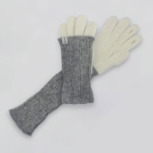 DOUBLE GLOVES　ladies' 200　lightgrey ladies'