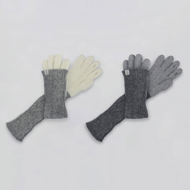 DOUBLE GLOVES　ladies' 200　lightgrey ladies'