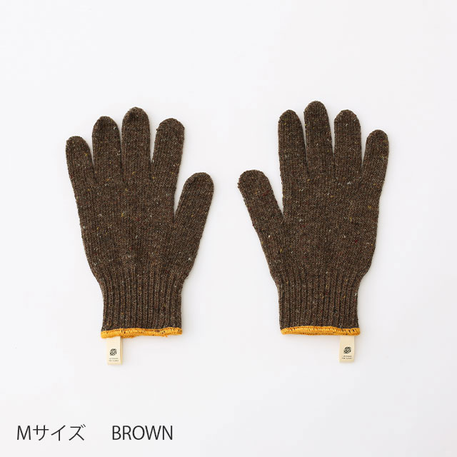 三河軍手 206 BROWN M