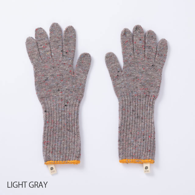 三河軍手 ロングカフス 201 MUSTARD M