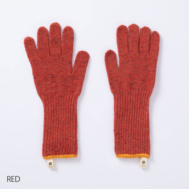 三河軍手 ロングカフス 201 MUSTARD M