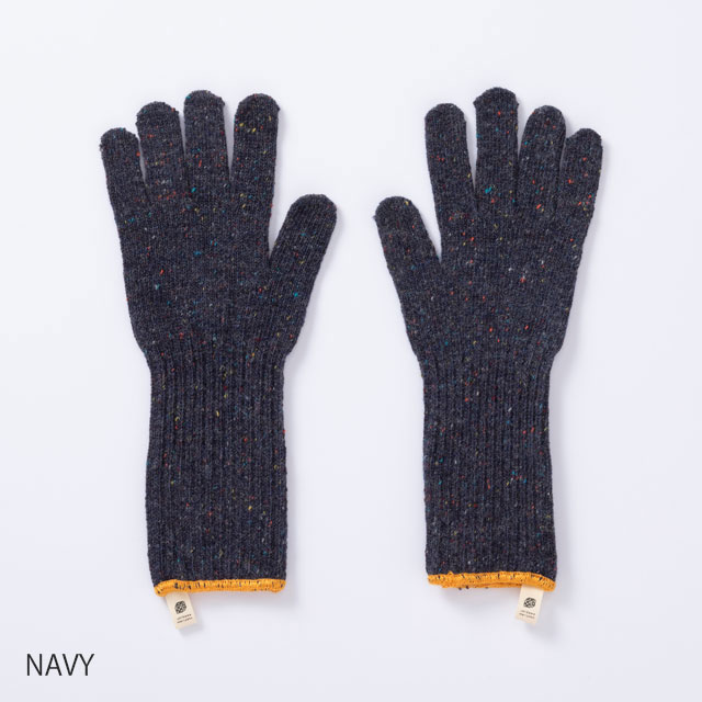 三河軍手 ロングカフス 201 MUSTARD M