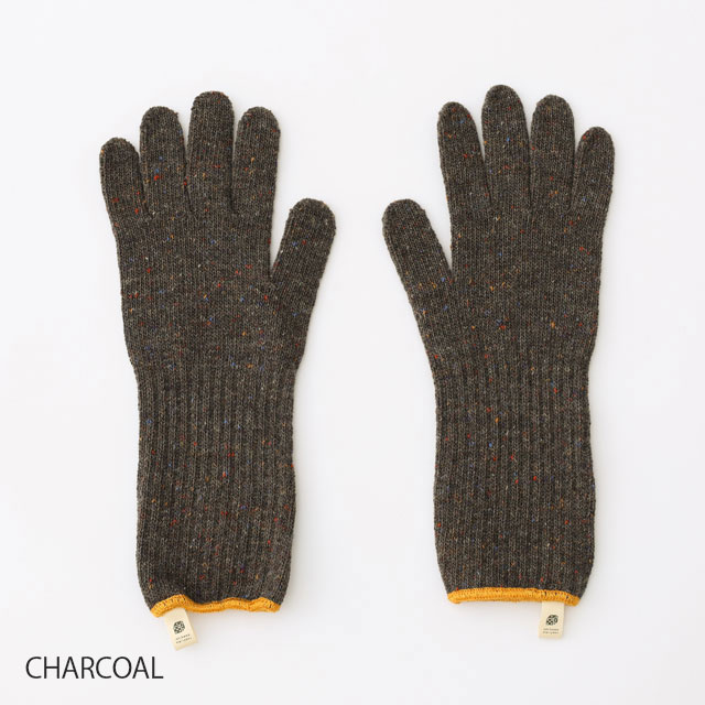 三河軍手 ロングカフス 201 MUSTARD M