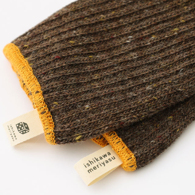 三河軍手 ロングカフス 201 MUSTARD M