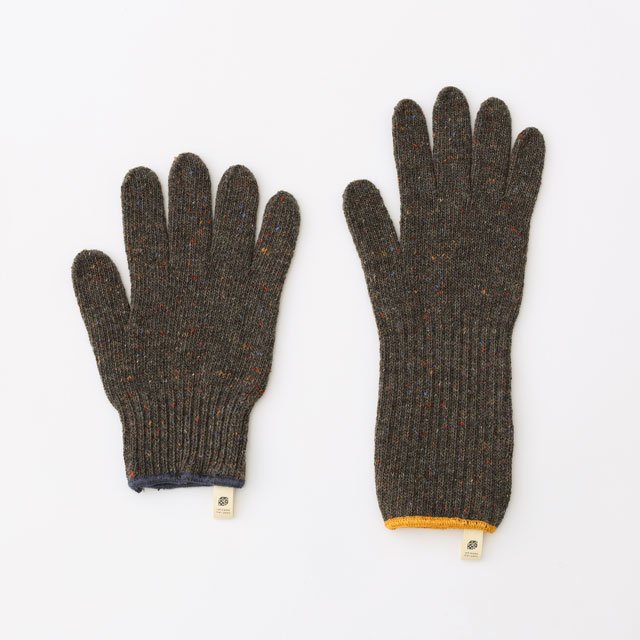 三河軍手 ロングカフス 201 MUSTARD M