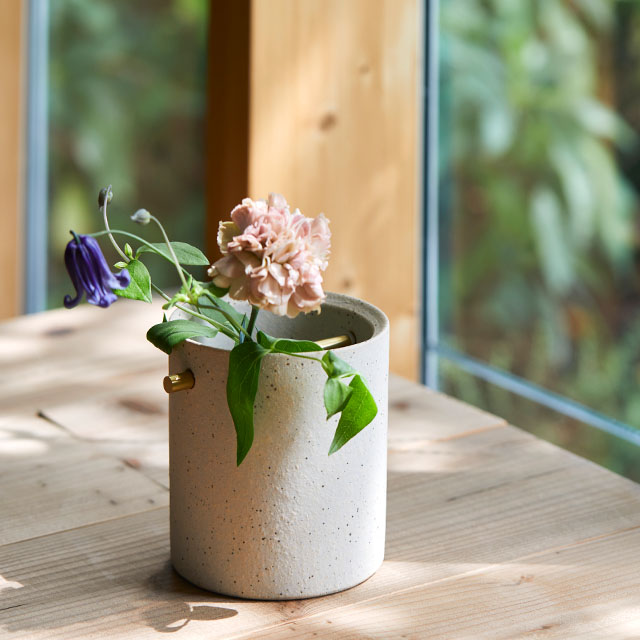 【WEB限定】明山窯 HIJICA TEOKE vase S