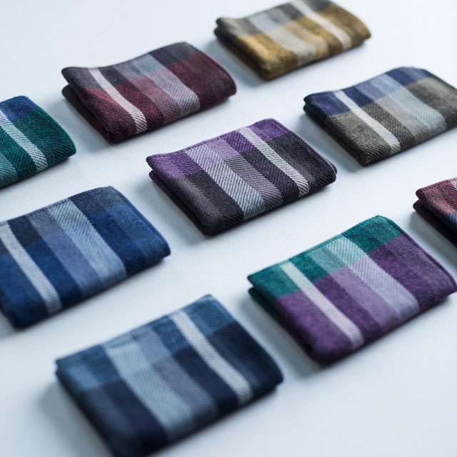 TE│TE TWILL GAUZE BICOLOR BLACKシリーズ 229　テラコッタ