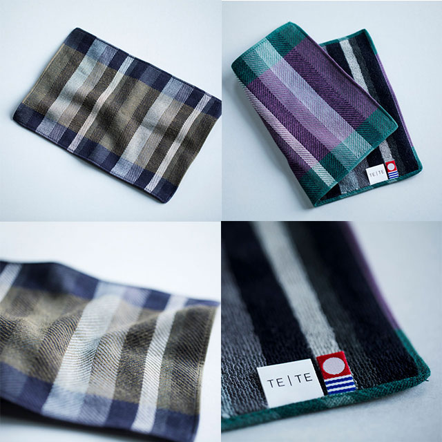 TE│TE TWILL GAUZE BICOLOR BLACKシリーズ 229　テラコッタ