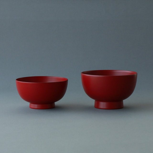 越前硬漆 一乗椀　4寸 200　黒 4寸