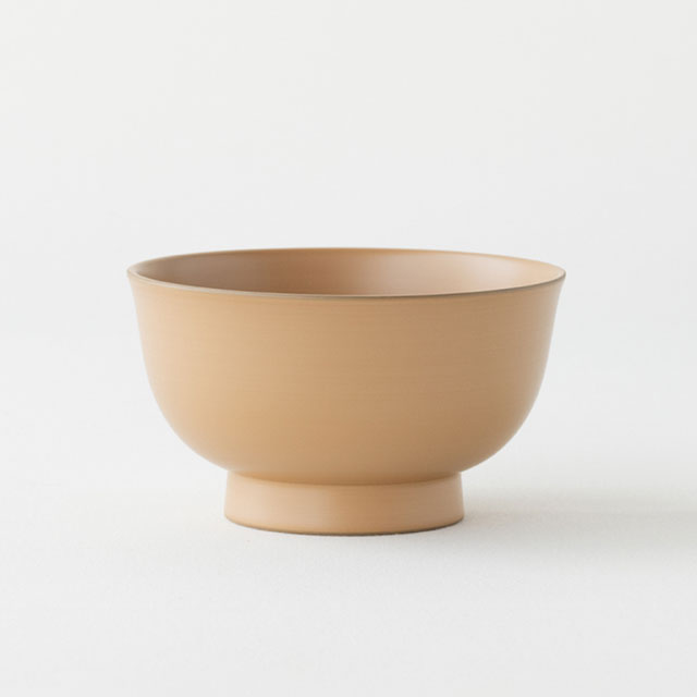 越前硬漆 朝倉椀　4寸 202　麻 4寸