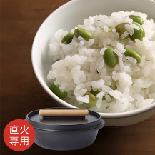 【先行予約】羽釜鍋（直火専用）と「坂ノ途中」からお届け炊き込みご飯セット（10月中旬～下旬ごろ発送予定）