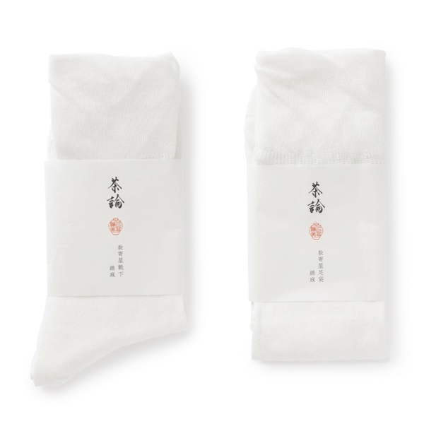 茶論　数寄屋 靴下／足袋　綿麻