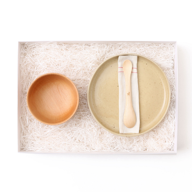 親子のための平皿・親子のための汁椀・ずっと使えるベビースプーン