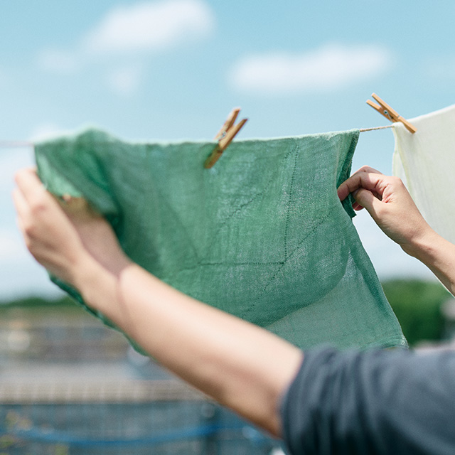 茶ノ吉　烏龍茶・釜炒り煎茶/ 花ふきん柳