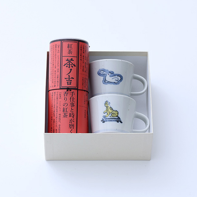 和紅茶/ちょこマグ 虎・兎