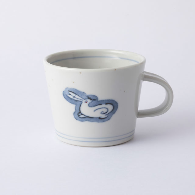 茶ノ吉　和紅茶 / 瀬戸焼のちょこマグ	虎・兎