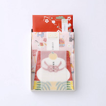 かや織ふきん 鏡餅/かや織ふきん 午/干支ふきん 午