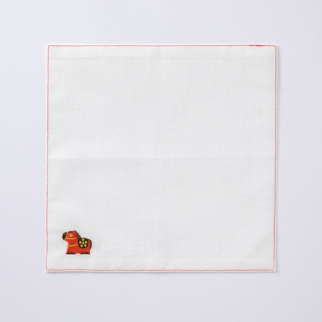 かや織ふきん 鏡餅/かや織ふきん 午/干支ふきん 午