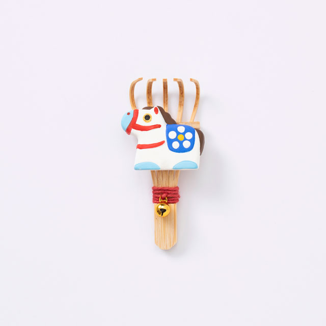 招福まめ熊手 午/かや織ふきん めでた/花ふきん 檜扇