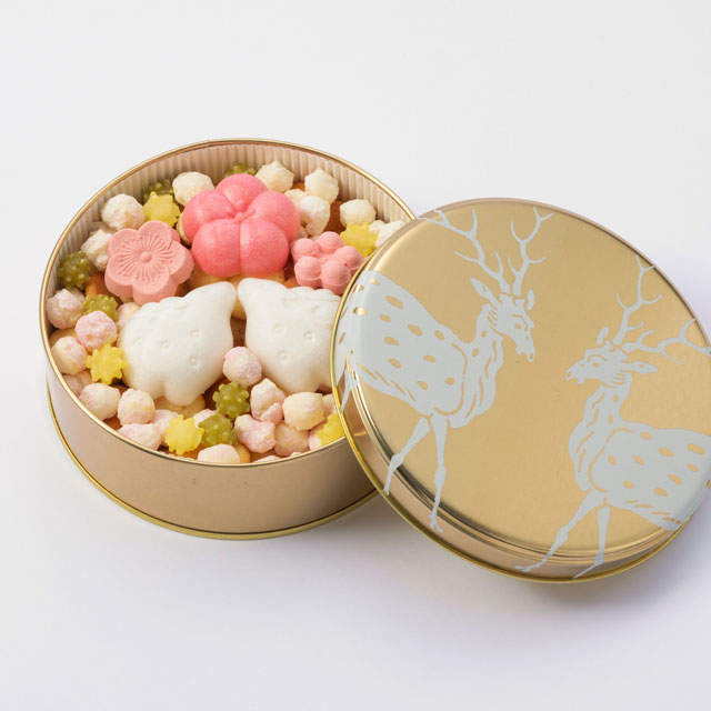 産地のおやつ お米せんべい/吹き寄せ めでた/花ふきん 白百合