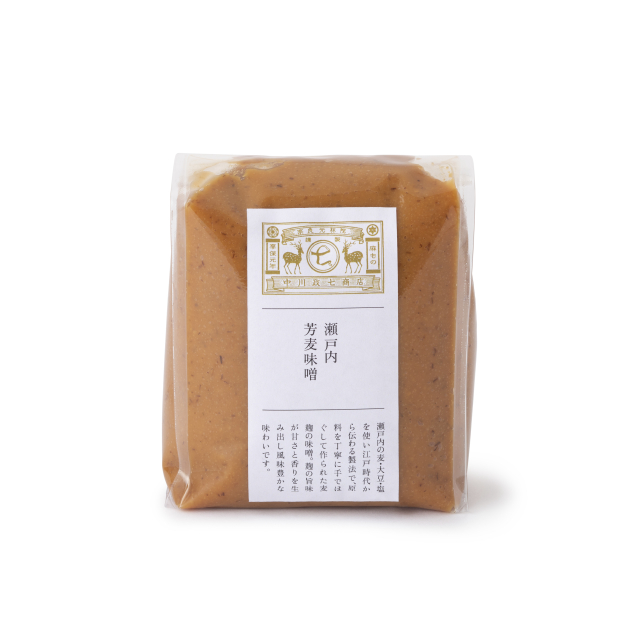 浪速釜焚和砂糖・淡路五色浜釜焚塩・吉野杉桶造純米酢・吉野杉桶造濃口醤油・瀬戸内芳麦味噌