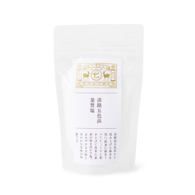 浪速釜焚和砂糖・淡路五色浜釜焚塩・吉野杉桶造純米酢・吉野杉桶造濃口醤油・瀬戸内芳麦味噌・国産素材の薬味味噌/麦塩麹