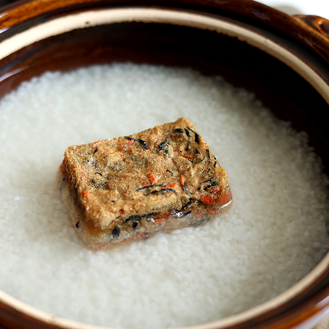 炊き込みごはんの素 鯛めし/豚めし・かや織ふきん 柄あわせ 三彩/藍