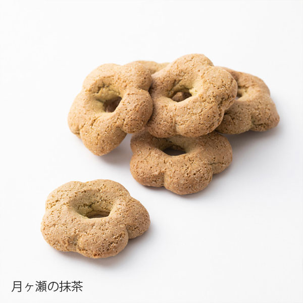 産地のおやつ ぼうろ・番茶 小袋・「彩り豊かな」花ふきん