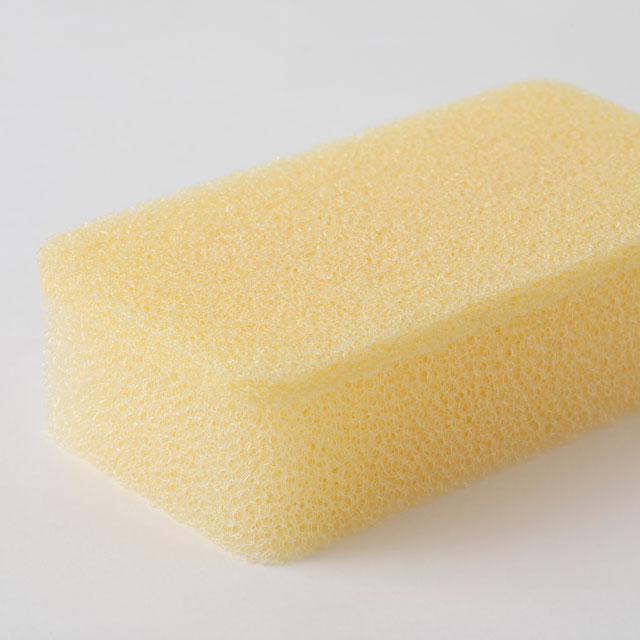 植物からできたキッチンソープ 角ボトル・丈夫でへたりにくいキッチンスポンジ・「彩り豊かな」花ふきん