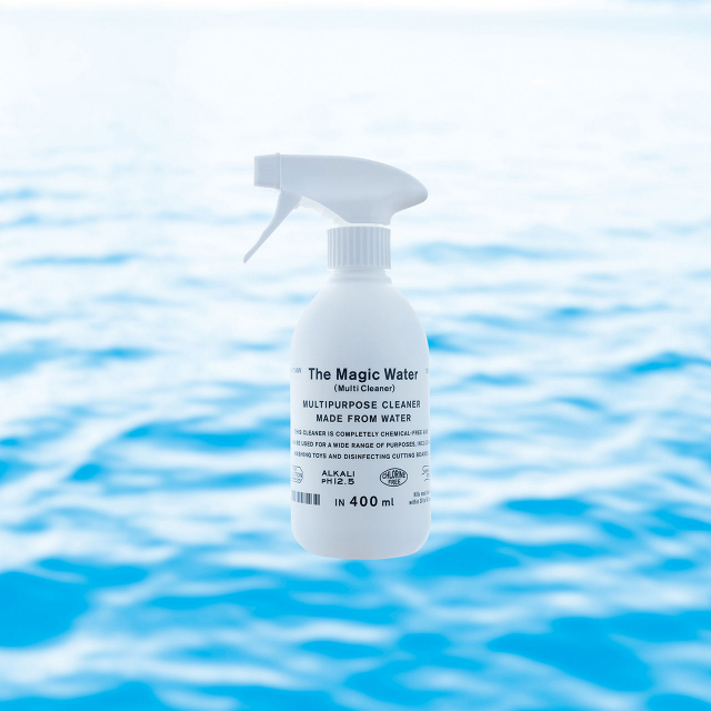 THE Magic Water・かや織ふきん 柄あわせ 三彩/藍