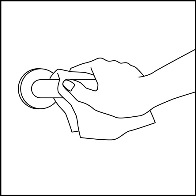 THE Magic Water・かや織ふきん 柄あわせ 三彩/藍