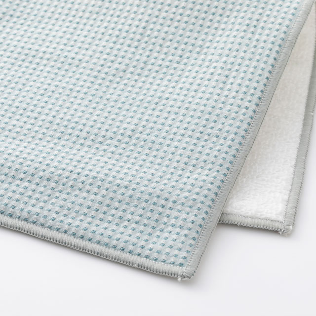 指が通せるアームカバー しましま／タオルハンカチ　刺し子ドビー／かや織ふきん　蝶々(NR2)