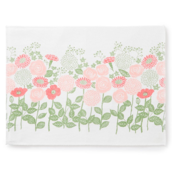 ラッセル編み舟形ポーチ／かや織ふきん　花束／番茶 小袋 エルダー番茶(NR2)