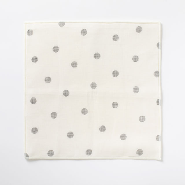 ホタテ形扇子 モール糸ドビー／タオルハンカチ　マンガン染／植物の香りのひんやりリフレッシュシート（NR2）