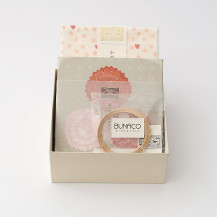 カーネーションの最中フロランタン／BUNACOブレスレット／かや織ふきん　ハート（NH45）